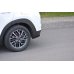 Накладки сплиттеры боковые на задний бампер на Hyundai Tucson III